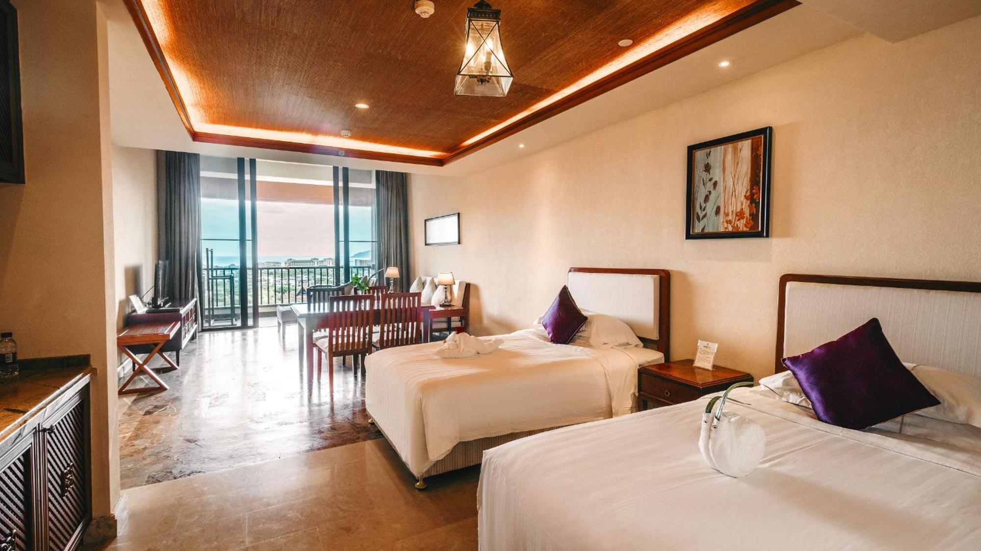Stony Brook Villa Jianguo Resort Sanya Bagian luar foto