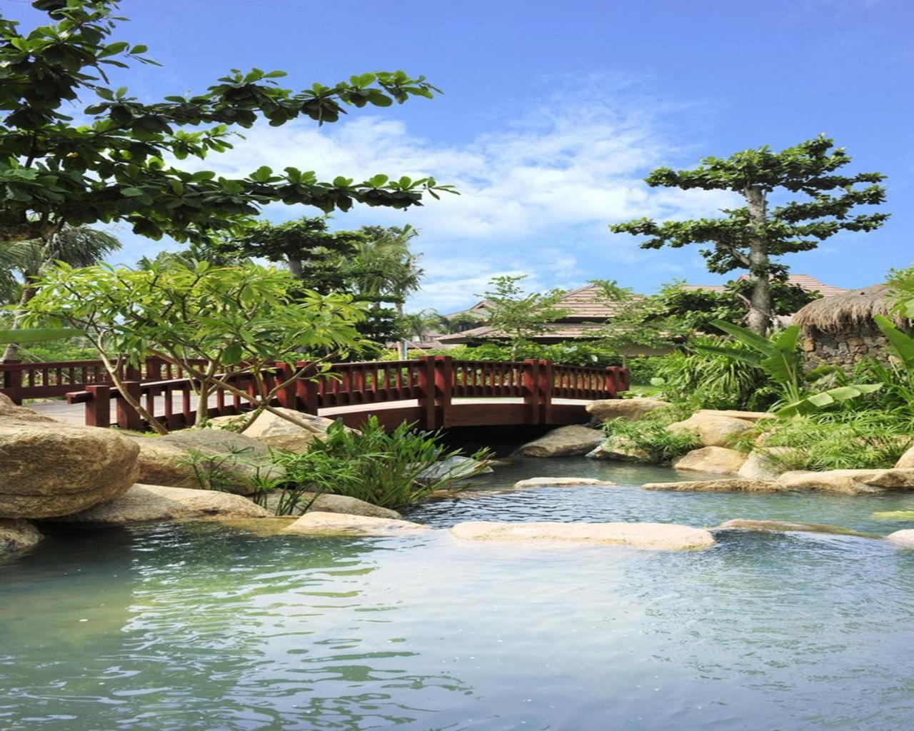 Stony Brook Villa Jianguo Resort Sanya Bagian luar foto